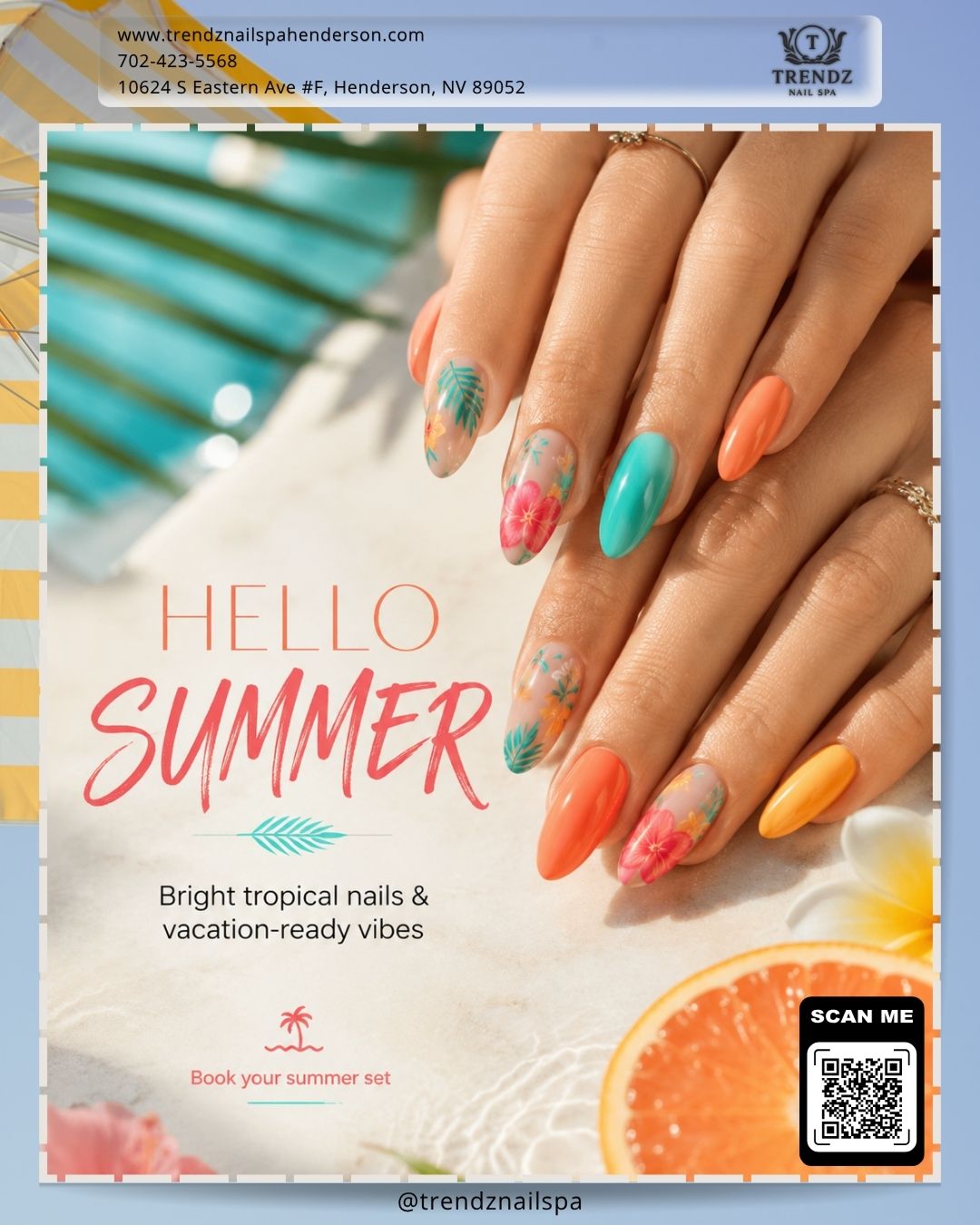 Summer Nail Ideas - Best travel nail style - Nail on vacation 2026